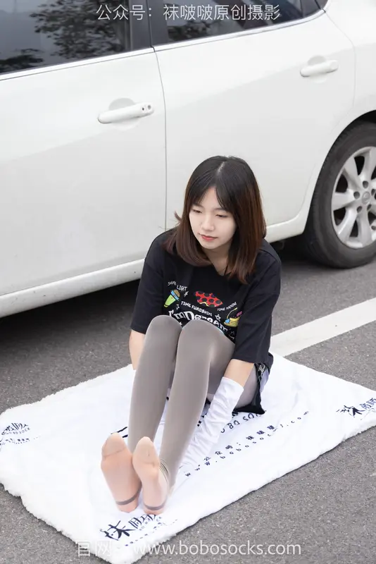 [BoBoSocks袜啵啵]NO.146 小甜豆-高跟长靴、黑色踩脚裤（在肉丝里打底）、肉丝（脚尖加固款） - BoBoSocks袜啵啵